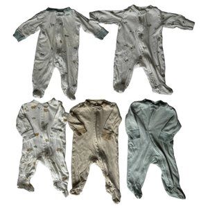 Carter's 3-Month Zip-Up Sleep & Play Pajamas 5-Pack